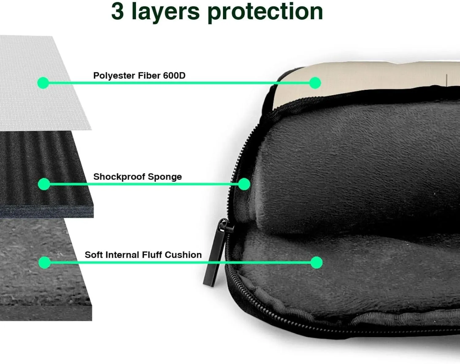 15.6-Inch Laptop Computer And Tablet Shoulder Bag Carrying Case,Business Casual,Music Note Patterns Print