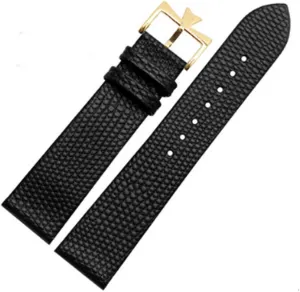 18mm 20mm Genuine Leather Watch Band Strap Buckle for Vacheron Constantin Watch