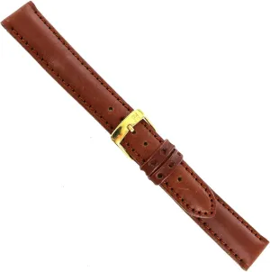 18mm Morellato Brown Dri-Lex Air System Genuine Leather Mens Watch Band 1778