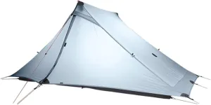 2 Pro Tent 2 Person Outdoor Ultralight Camping Tent 3/4 Season Professional 20D Silicon-Coated Tent (4 Season Grey) (3 Season Grey)