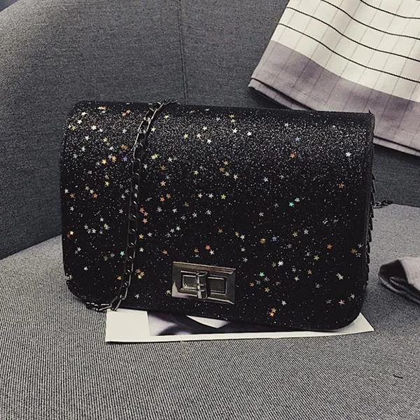 2019 New Chain Sequins Women Bag