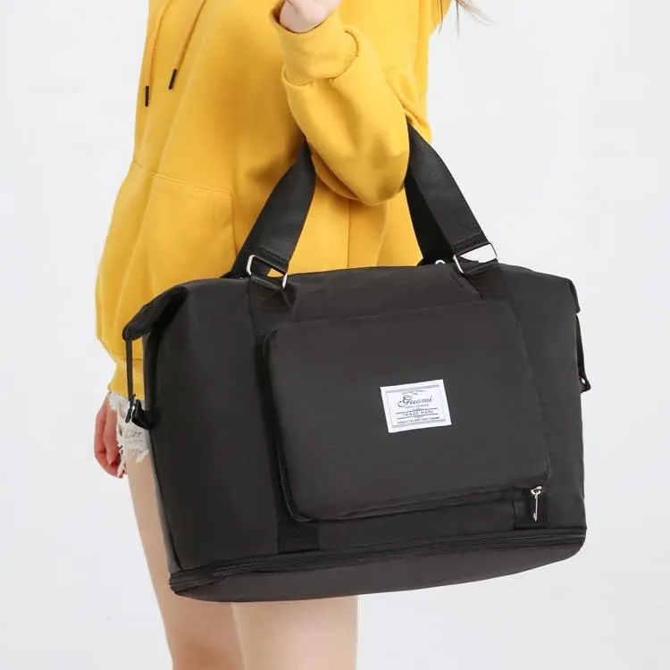 2025 new travel bag, sports and fitness, large-capacity expandable folding bag for production (green)