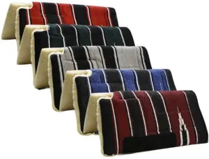 30" x 30" Economy Style Built-Up Cutback Saddle Pad