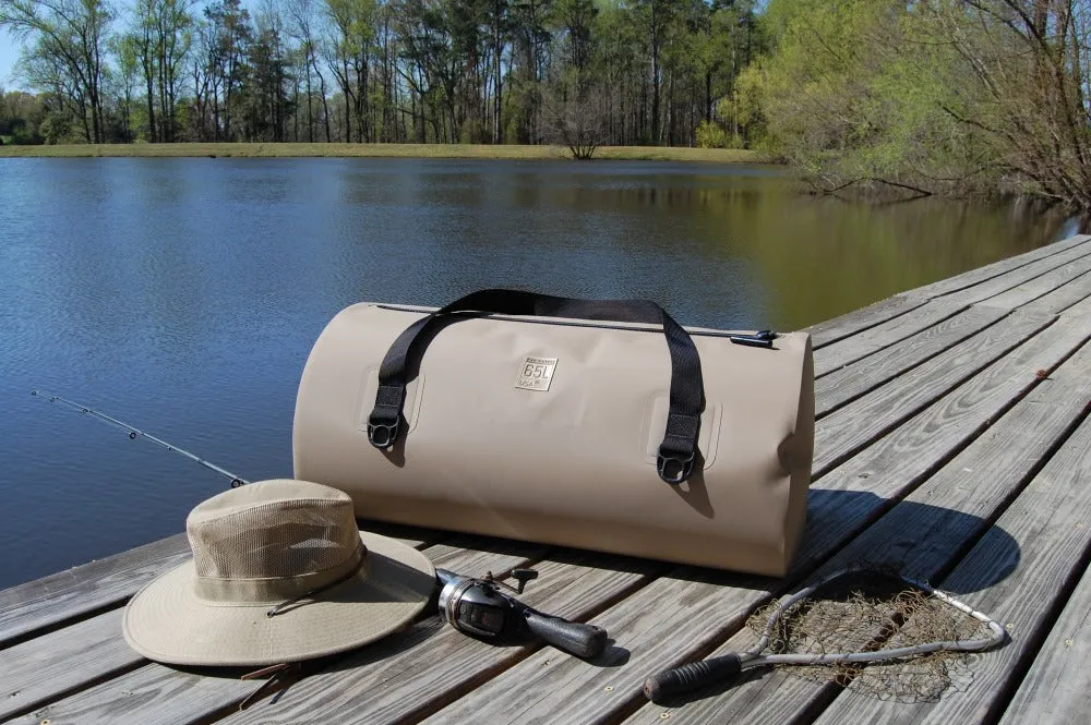 65L Waterproof USA Duffel - Coyote Brown