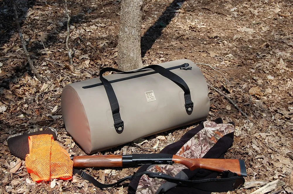 65L Waterproof USA Duffel - Coyote Brown