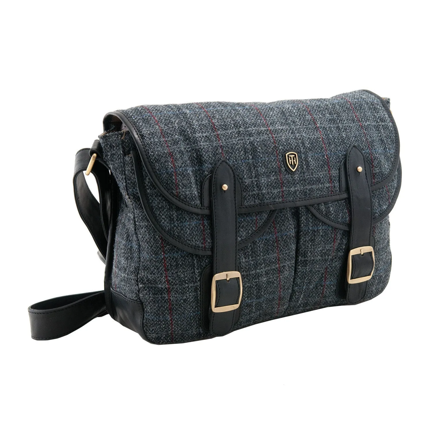8318 THT - The Vaila Harris Tweed Messenger Bag