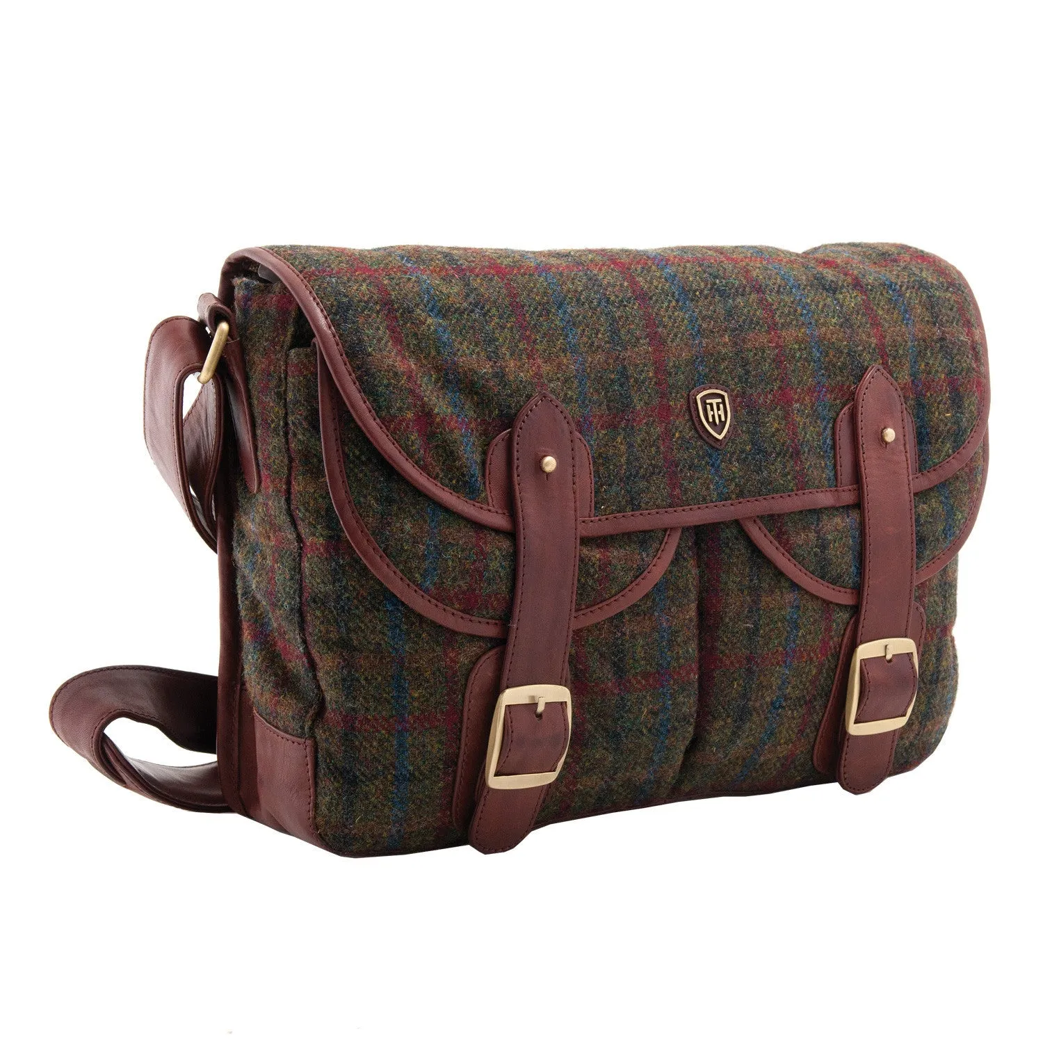8318 THT - The Vaila Harris Tweed Messenger Bag