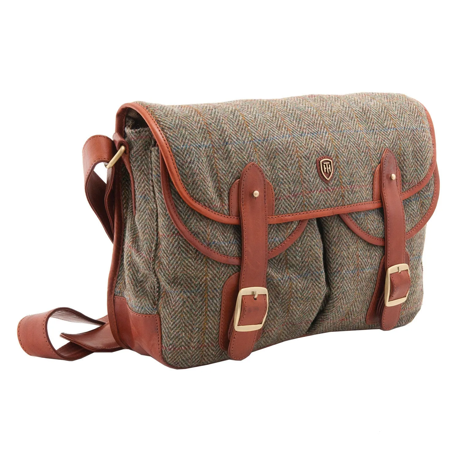 8318 THT - The Vaila Harris Tweed Messenger Bag
