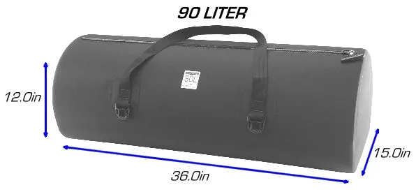 90L Waterproof USA Duffel - Coyote Brown