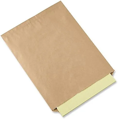 A1BakerySupplies Kraft Paper Bags - 100 Pack, 8.5 in X 11 in - Plain