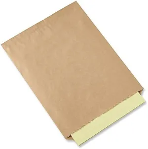 A1BakerySupplies Kraft Paper Bags - 100 Pack, 8.5 in X 11 in - Plain