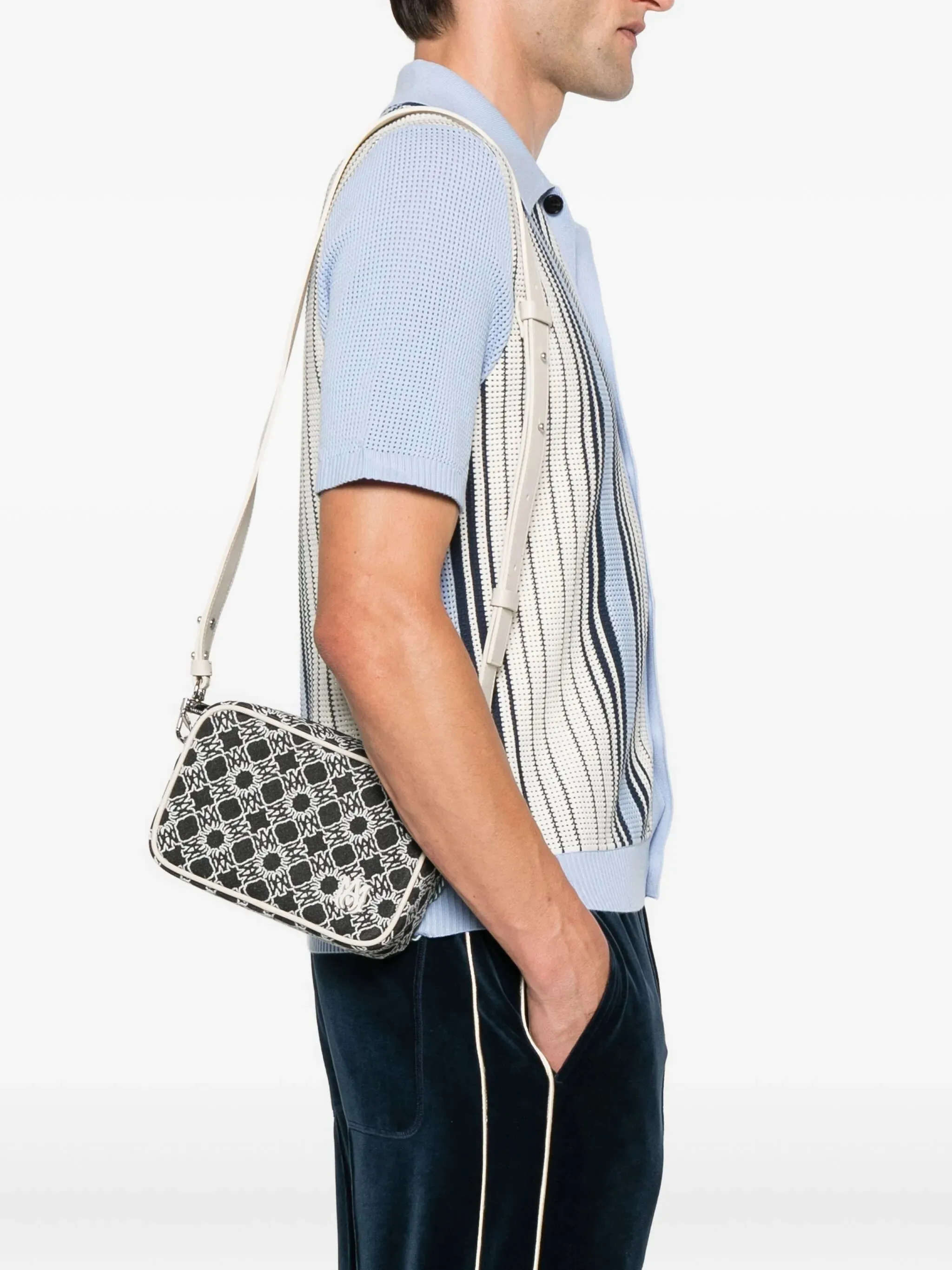 Affordable delivery fees Fast international shipping messenger bag Quad Ma