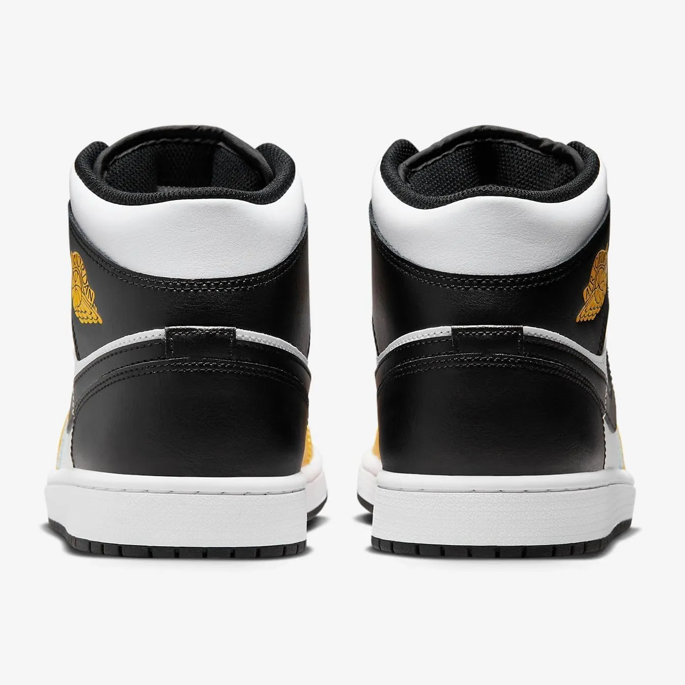 Air Jordan 1 Mid (DQ8426-701, Yellow Ochre/White/Yellow Ochre/Black)