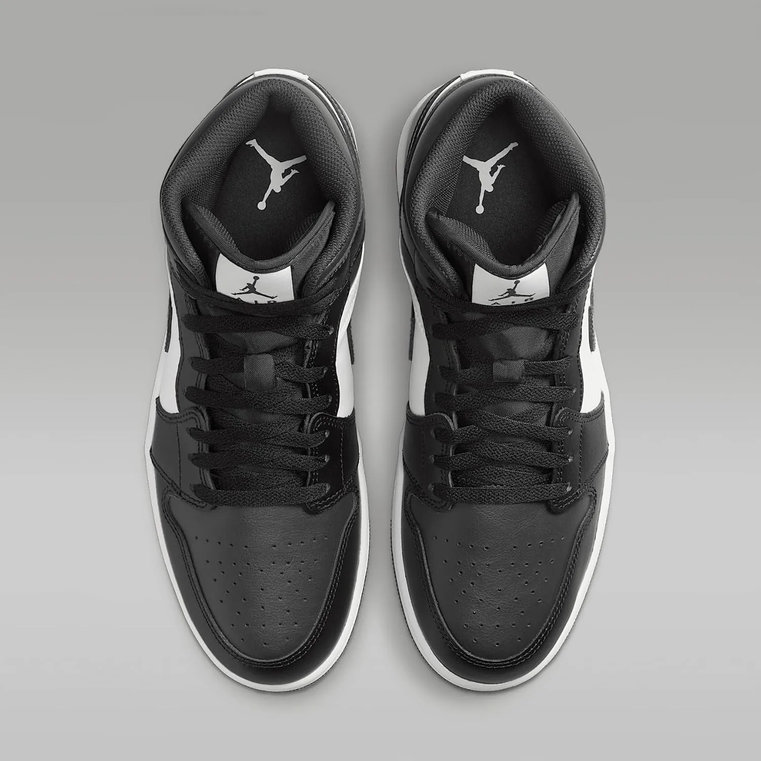 Air Jordan 1 Mid Men's Shoes (DQ8426-010, Black/Summit White/Off Noir)