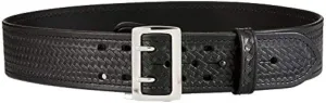 Aker Leather B01 Sam Browne Duty Belt, Full Leather-Lined, 2-1/4" Width