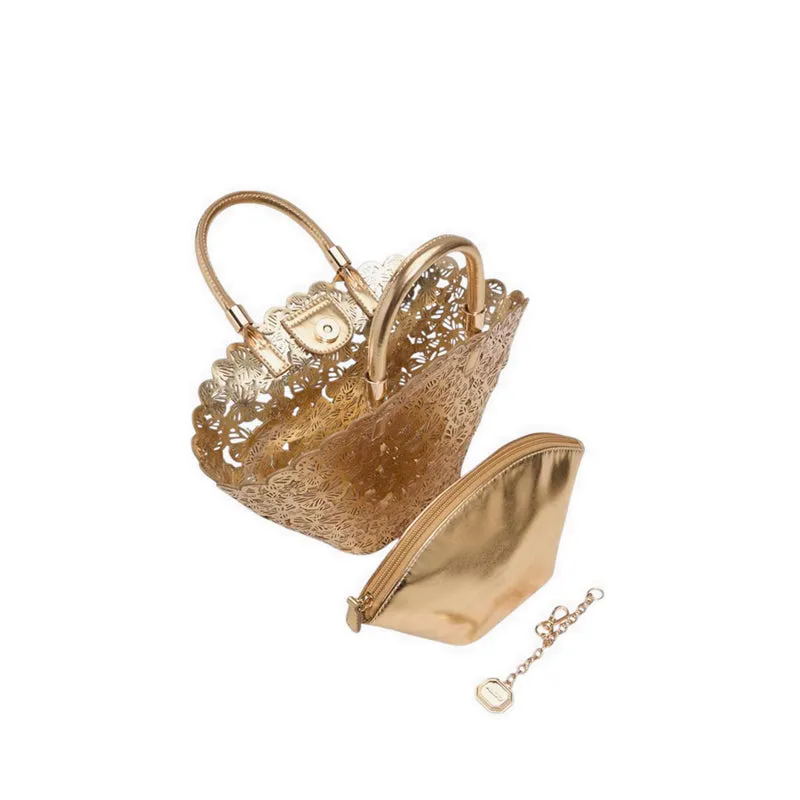 ALDO Elegenta Satchel - Gold