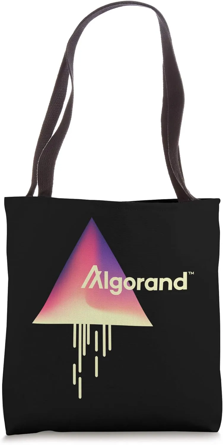 Algorand Logo Cryptocurrency Investor Decentralized Monetary Tote Bag