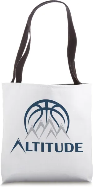 Altitude Basketball Full Color Logo Tote Bag
