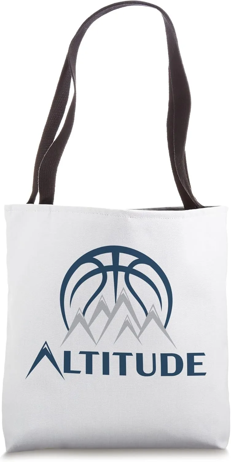 Altitude Basketball Full Color Logo Tote Bag