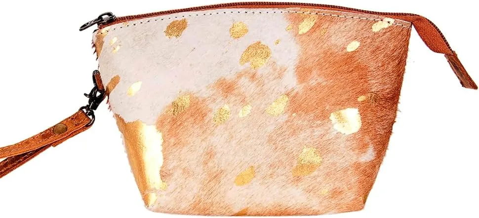 American Darling Coin Purse Hair On Genuine Leather Women Bag Western Handbag Purse