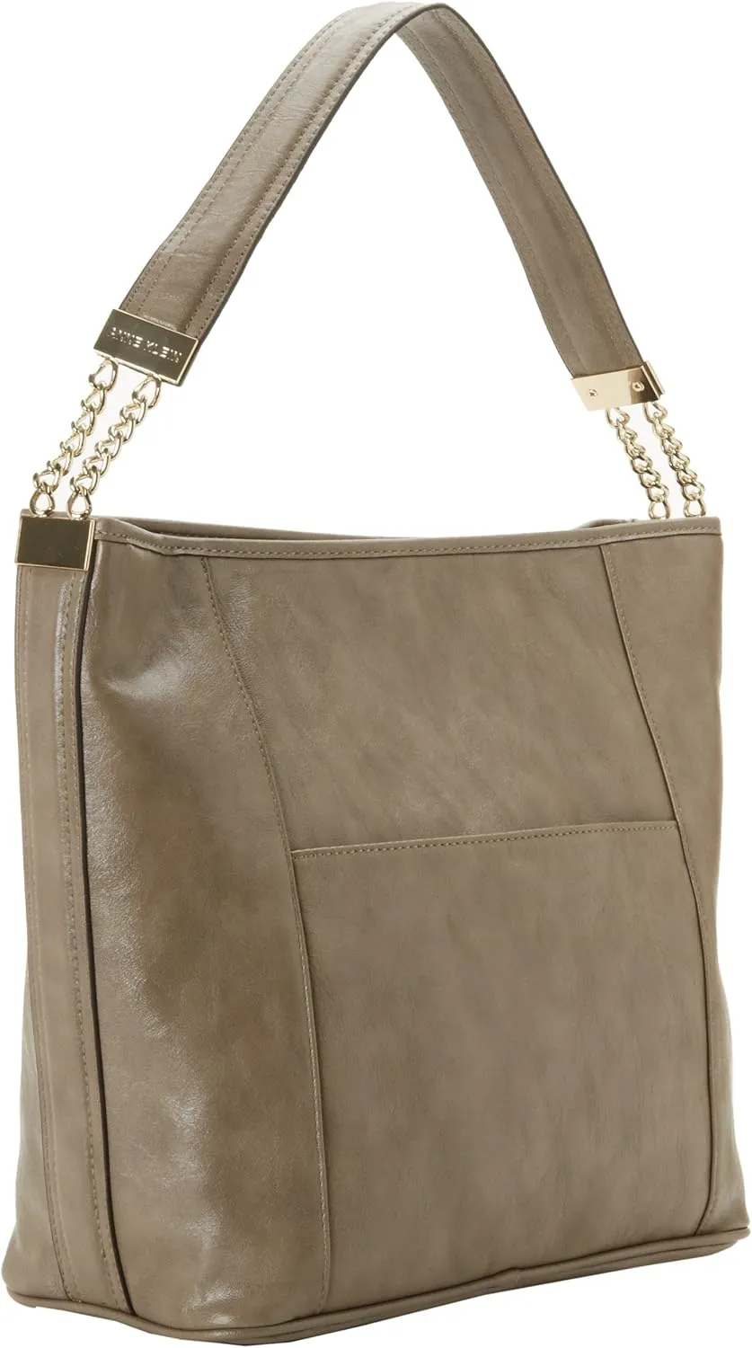 Anne Klein 14 Carat Status Chain Hobo