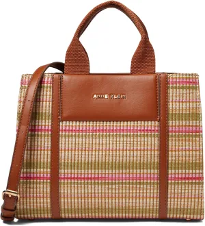 Anne Klein Texturized canvas mini tote