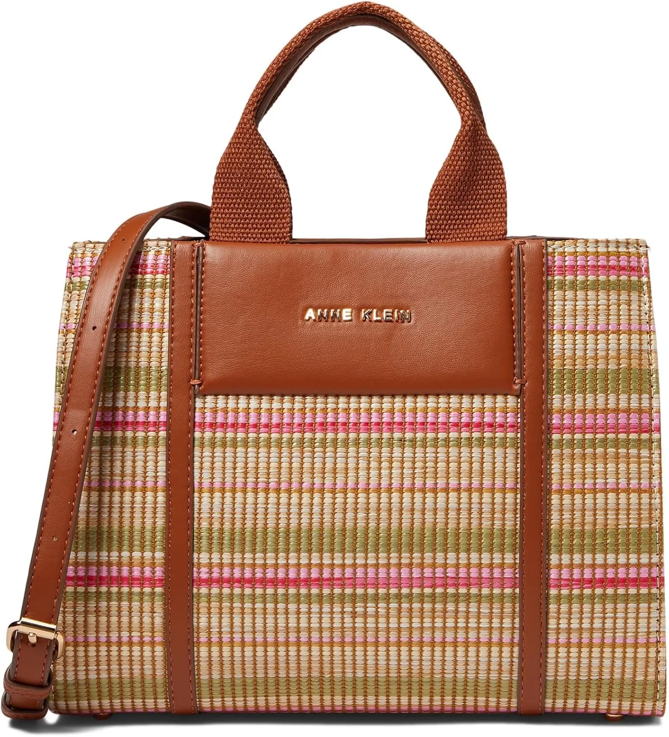 Anne Klein Texturized canvas mini tote