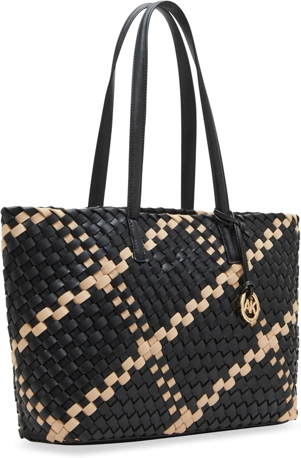 Anne Klein Woven Tote with Pouch