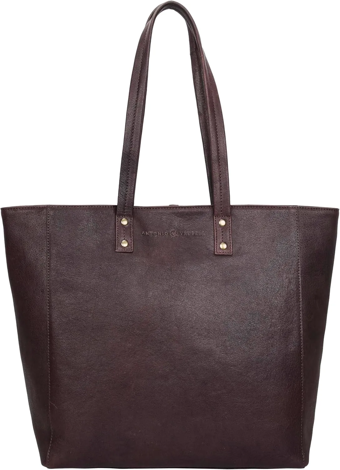 ANTONIO VALERIA Alexis Leather Tote/Top Handle Shoulder Bag for Women