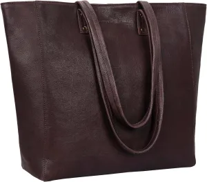 ANTONIO VALERIA Alexis Leather Tote/Top Handle Shoulder Bag for Women