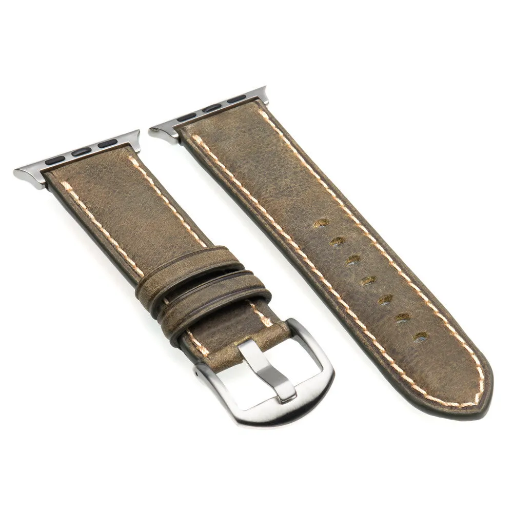 Apple Watch | Vintage Leather Watch Band | Oregon