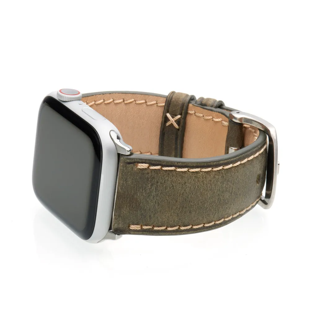 Apple Watch | Vintage Leather Watch Band | Oregon