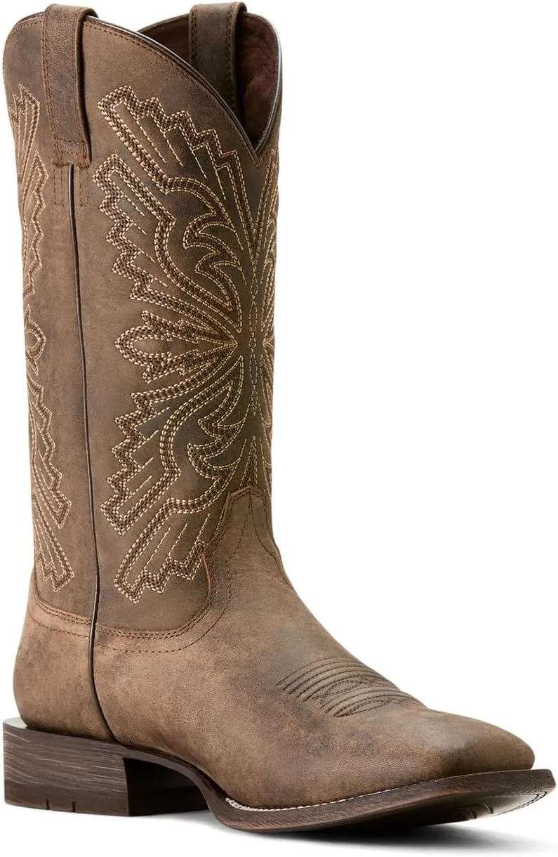 ARIAT Men`s Sting Honey Tan 13In Tangerine Top Boot