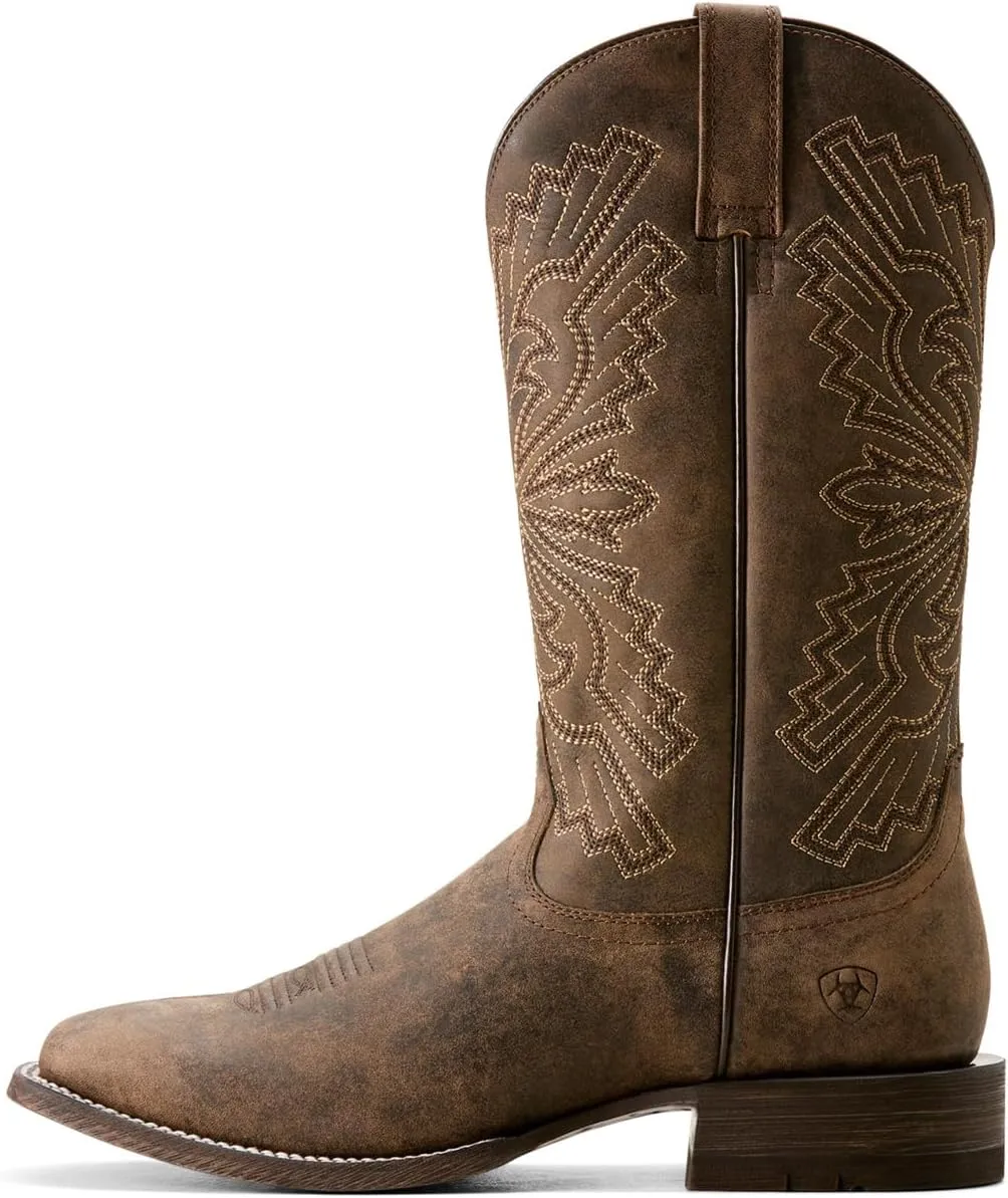 ARIAT Men`s Sting Honey Tan 13In Tangerine Top Boot