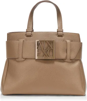Armani Exchange Susy Small Bag, Dark Taupe