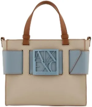 Armani Exchange Women's Essential, Susy, Square Logo Big Tote