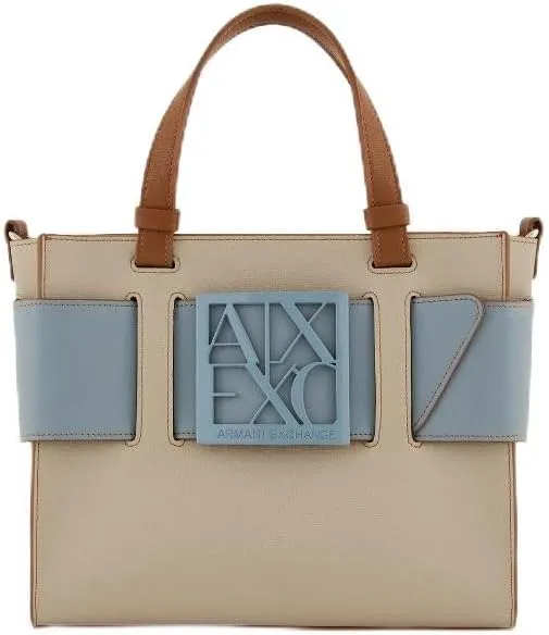 Armani Exchange Women's Essential, Susy, Square Logo Big Tote