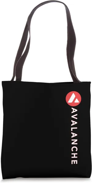 Avalanche AVAX Crypto Vertical Logo Classic Tote Bag