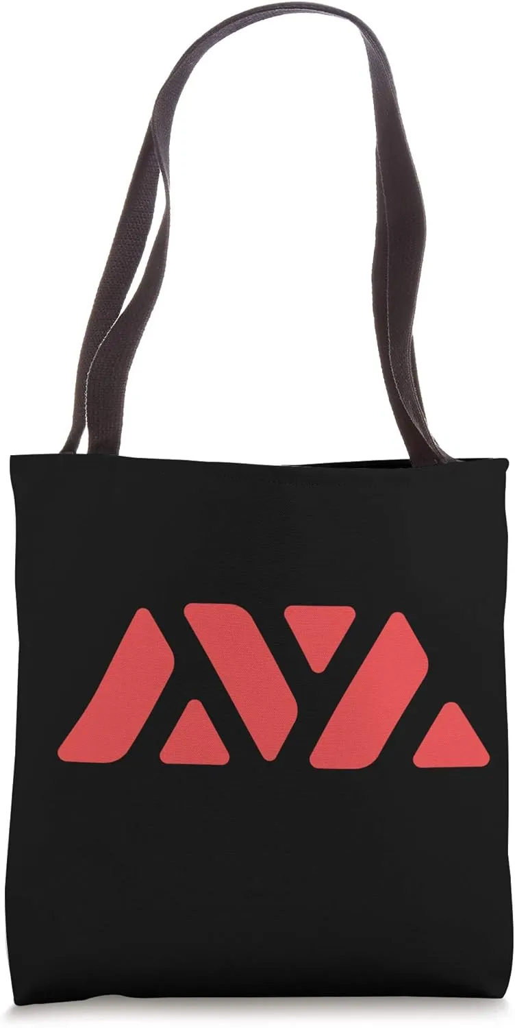 Avalanche AVAX Red Logo Image Cryptocurrency Tote Bag