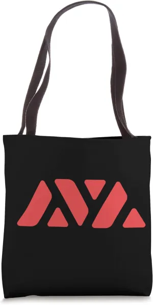 Avalanche AVAX Red Logo Image Cryptocurrency Tote Bag