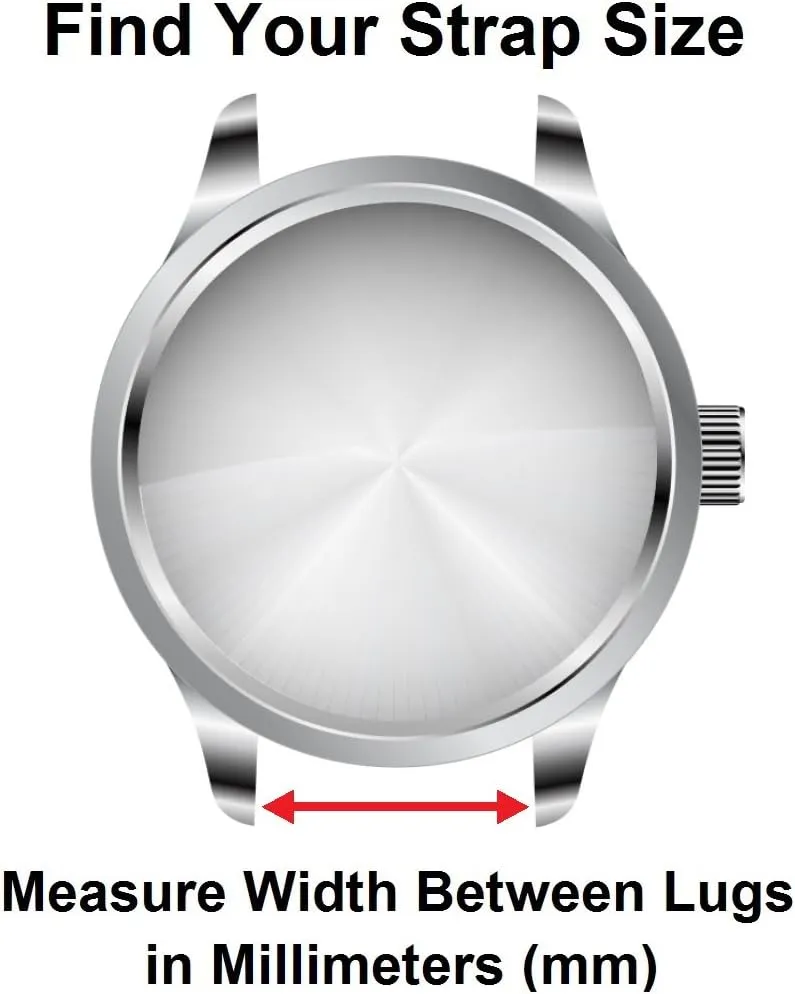 Aviator Pilot Leather Quick Release Watch Band Strap with Silver Rivets & Buckle - Choose Your Color - 18mm 20mm 22mm 24mm