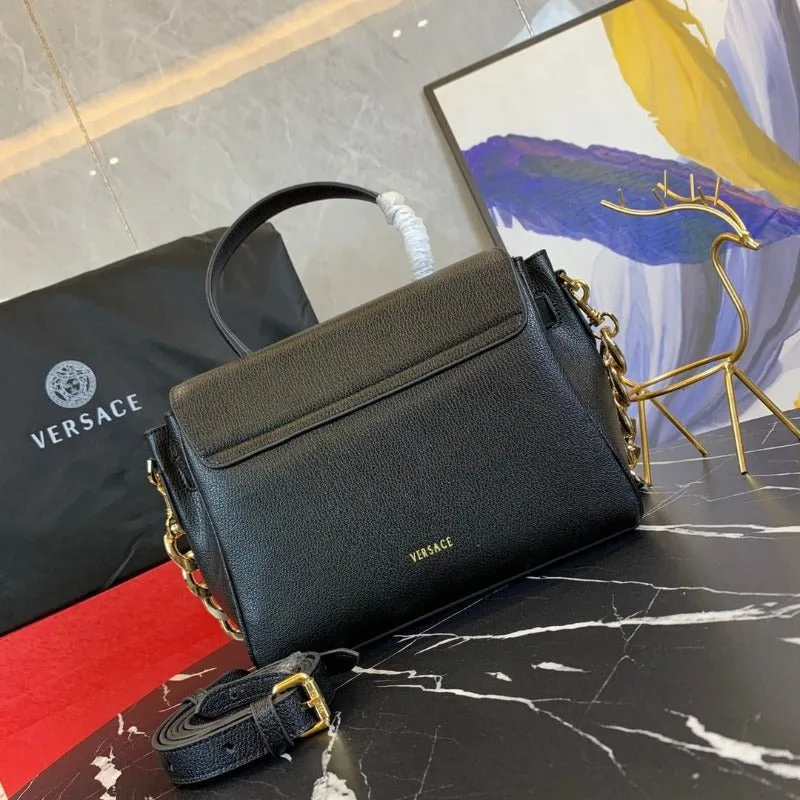 Bag Handle Member-exclusive Certified Top ESMEE Black La Medusa -