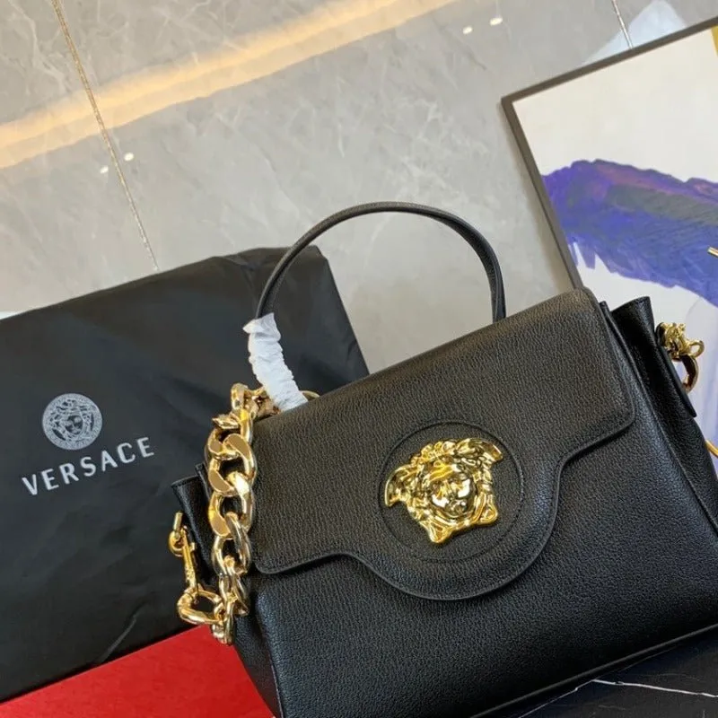 Bag Handle Member-exclusive Certified Top ESMEE Black La Medusa -