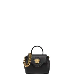 Bag Handle Member-exclusive Certified Top ESMEE Black La Medusa -