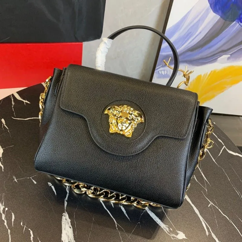 Bag Handle Member-exclusive Certified Top ESMEE Black La Medusa -