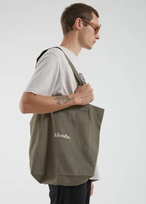 Bag - Seamless Up Afends Military Tote Sleek Perch - Unisex