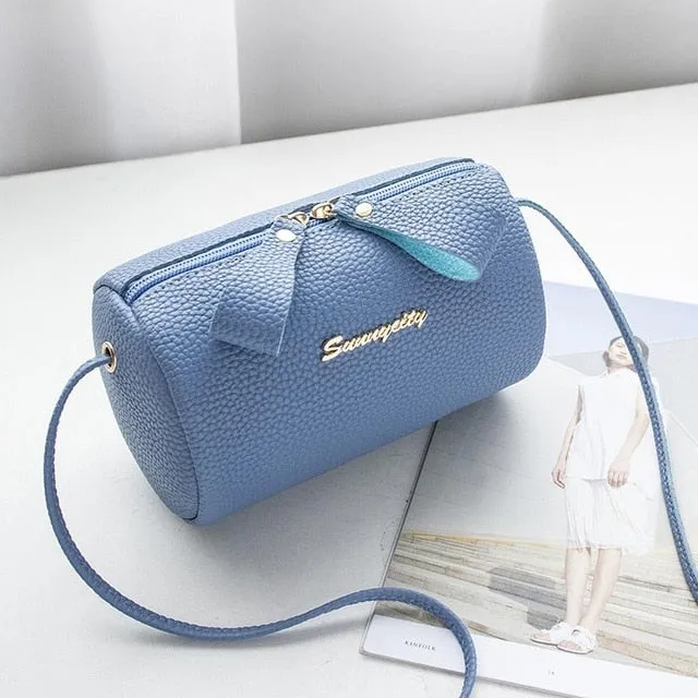 Bag Solid Zipper Casual Clutch Shoulder Bags Price-conscious  Crossbody Leather Bag Coin Phone Women Fashion PU Small MINOFIOUS Promotional Mini Messenger