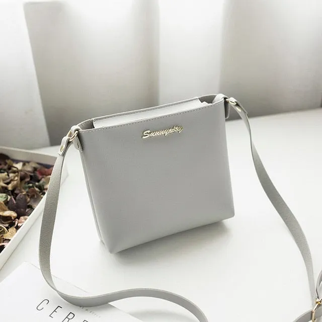 Bag Solid Zipper Casual Clutch Shoulder Bags Price-conscious  Crossbody Leather Bag Coin Phone Women Fashion PU Small MINOFIOUS Promotional Mini Messenger