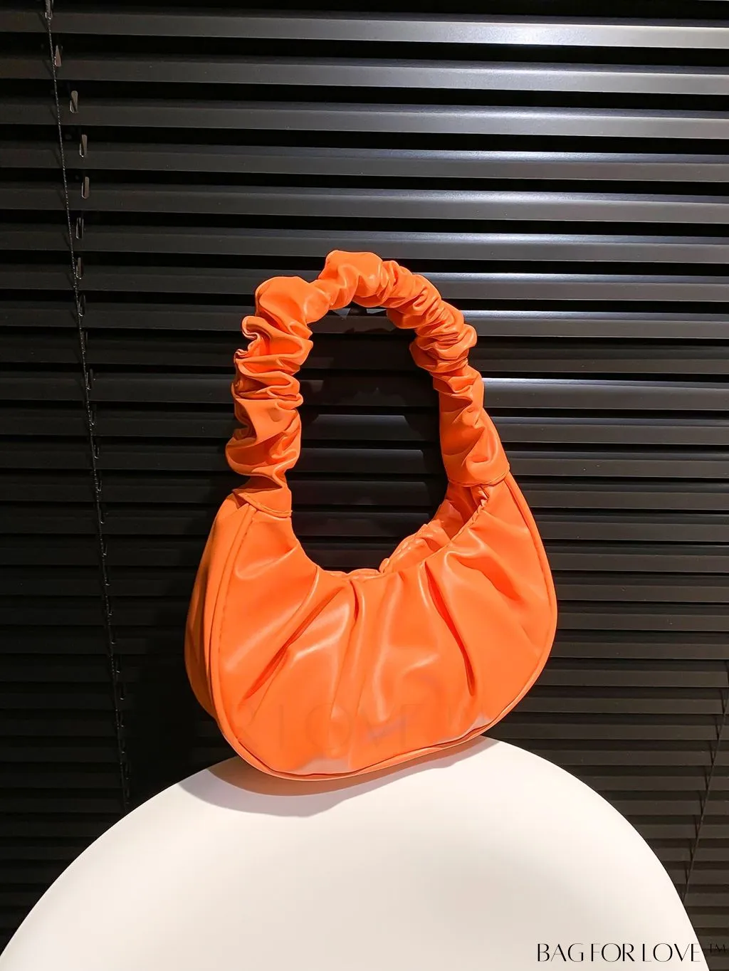 BagForLove - Chic Mini Ruched Bag with Stylish Bag Charm