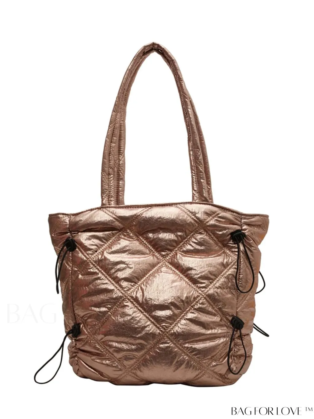 BagForLove - Premium Stitched Tote Bag with Drawstring - Large Capacity for Commuting